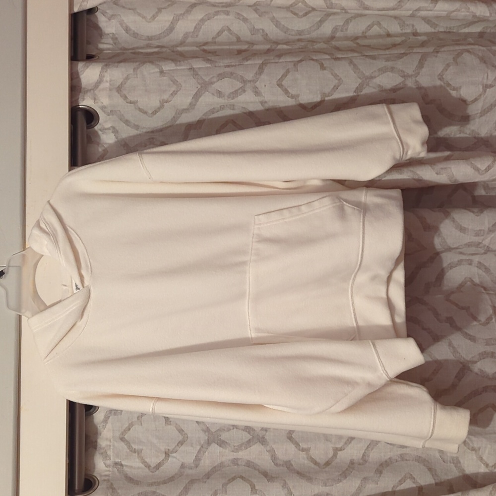 Women's VS Pink cream fleece sweatshirt XL